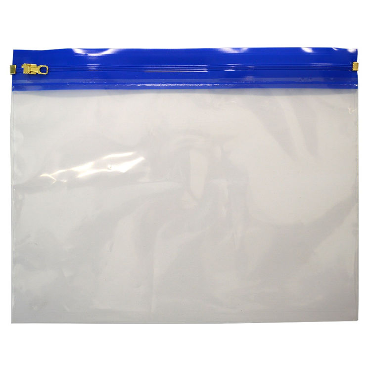 Ritszak - 275 x 175 mm - 70my Transparant - met zipperprofiel