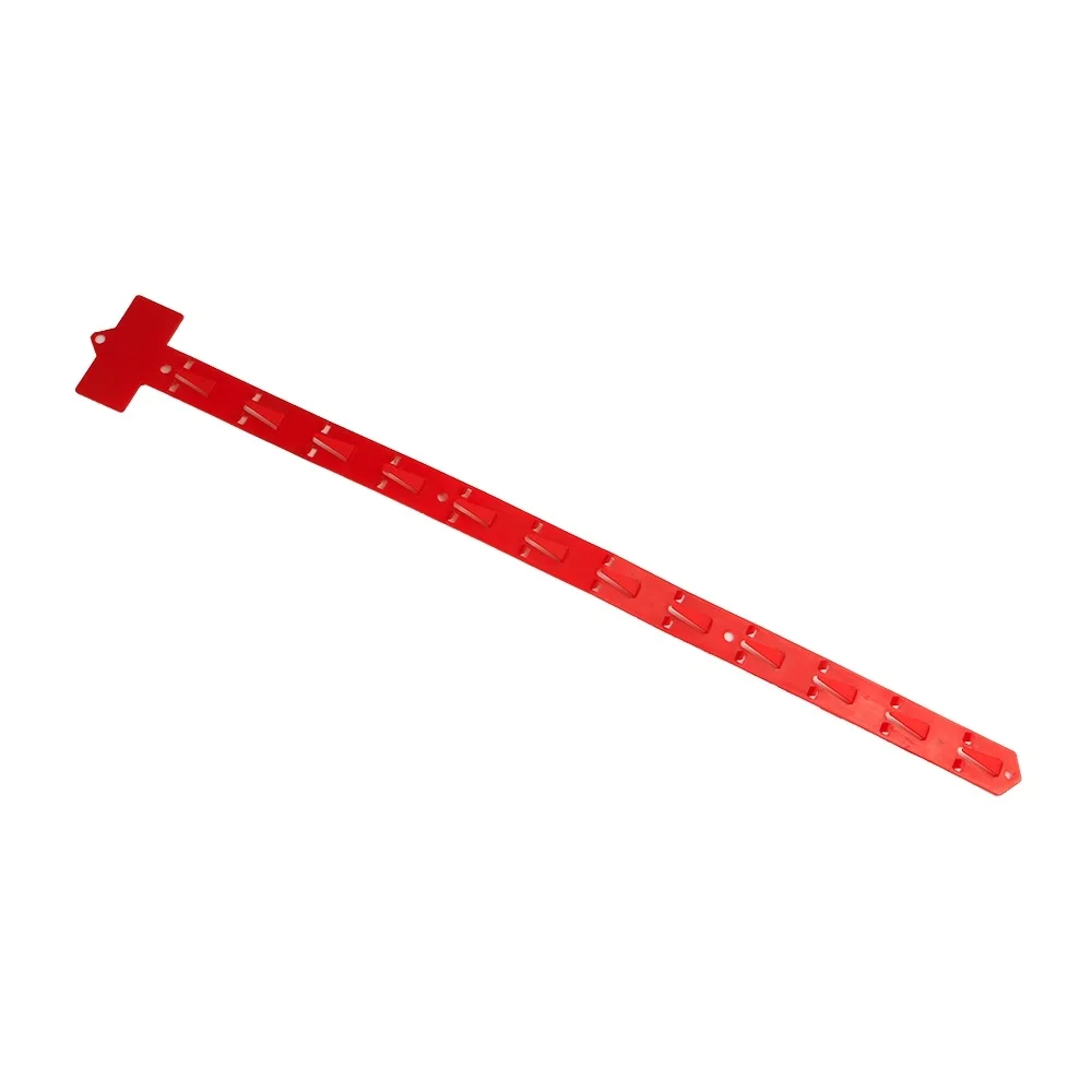Clipstrip rood - 952mm lengte - 20 Clips met kopkaart 90 x 75mm Clipstrip rood - 952mm lengte - 20 Clips met kopkaart 90 x 75mm
