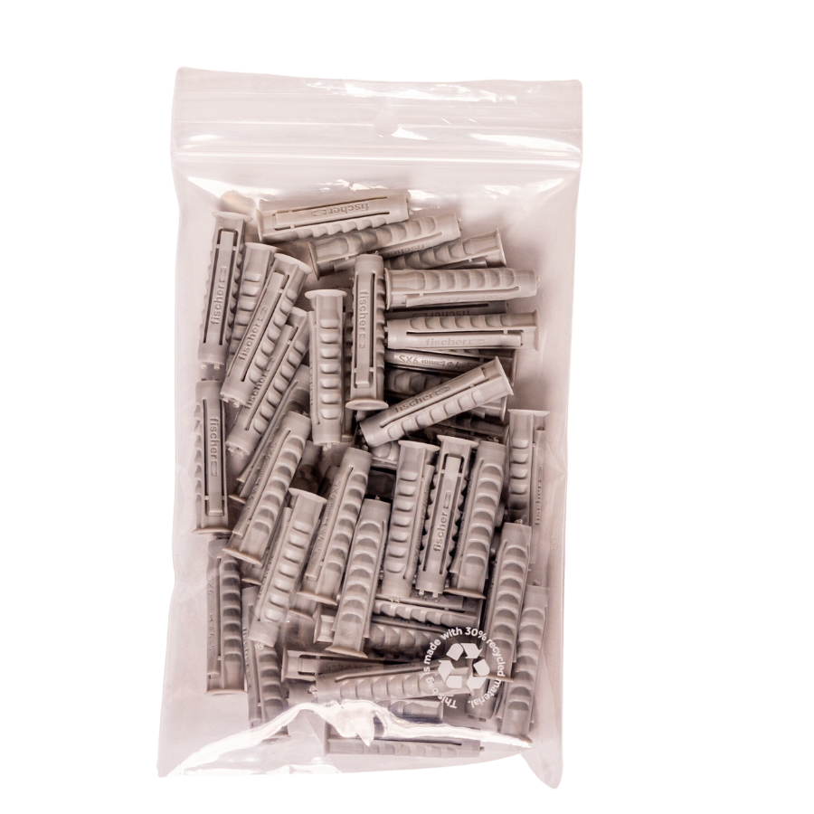 Gripzakjes 0,05x120x180 mm transparant Recycled