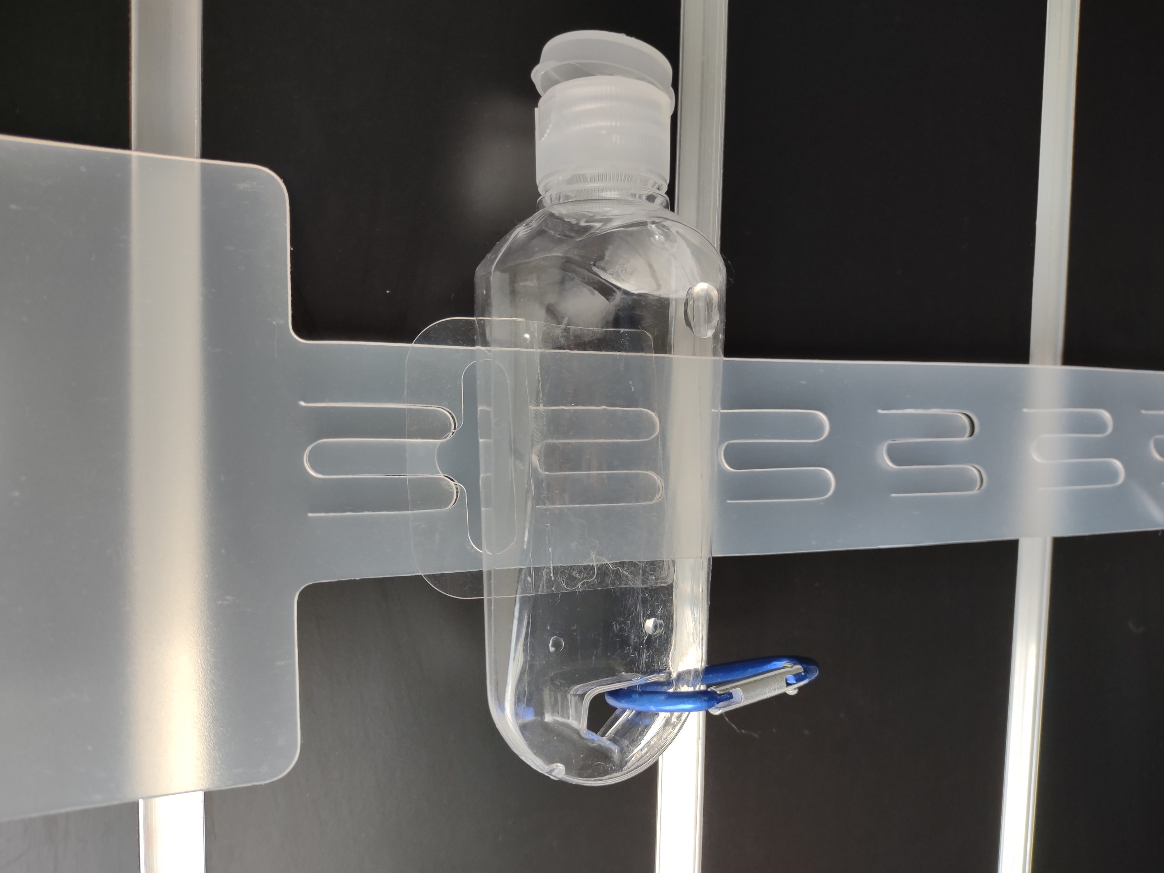 Clipstrip - 630mm lengte - 12 Clips met kopkaart 100 x 085mm 