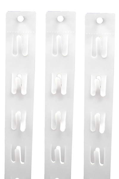 Clipstrip Vouwbaar - 830mm lengte - 12 Clips zonder kopkaart