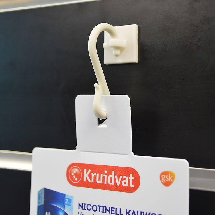 Kunststof S-Haak - 15 x 49mm
